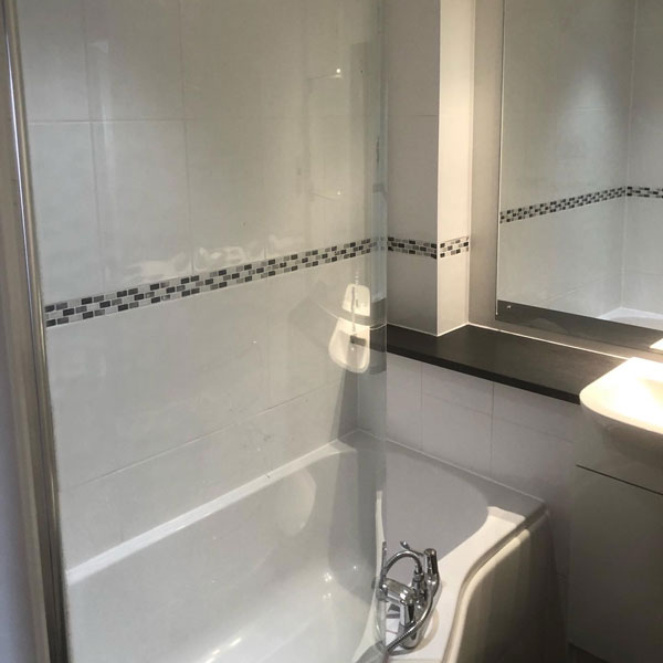 Bathroom at home in Chester