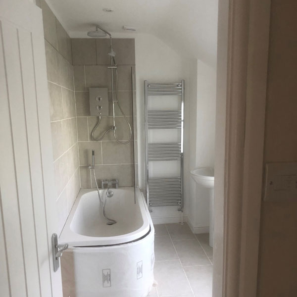 New bathroom in Wrexham