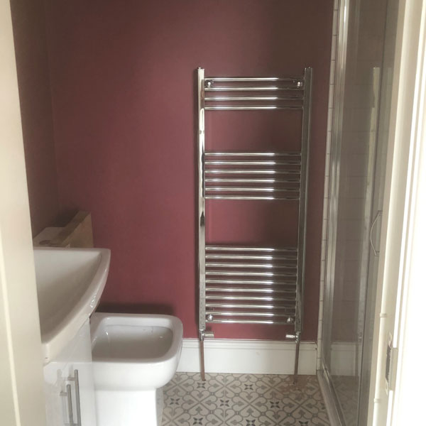 Wrexham downstairs WC installed