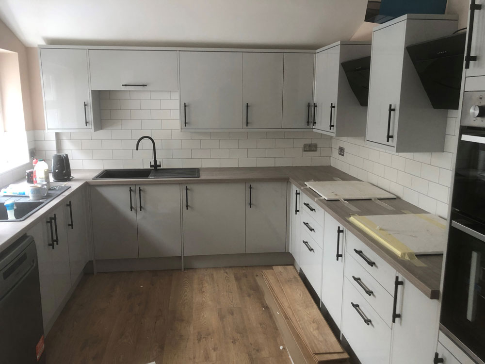 New kitchen at property in Chester